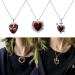 Oralgo Unique Necklace with Oil Droplets & Heart Pendants - Elegant Jewelry for Parties & Meetings - International Shipping - Buy Online on GoSupps.com
