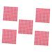 minkissy 5 Sets Display Board Tape Nail Display Stand Strip Clear Duct Tape Clear Tape Nail Art Showing Tape Transparent Tape Manicure Tape for Nail Adhesive Tape Bracket Double Sided 0.8x0.8x0.2cm