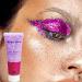  Jildouf Face glitter Fish Scale Glitter Liquid Eyeshadow - Shimmering Body Gel for Festival Art Party Halloween Long-lasting glitter Jildouf - Buy Online on GoSupps.com