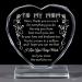 YWHL To My Mom Gifts from Daughter Son  Thank You Gifts for Mom Who has Everything  Mother's Day Gifts  Laser Engraving Glass Keepsake  Meaningful Present for Mother on Thanksgiving Christmas