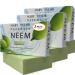 Neem Soap Bar 4 oz 3 Pack Made with Organic Oils for Men & Women, Face, Body, Hair, Biodegradable, Vegan, Non-GMO Hand Made Natural Soap Bars by Mary Tylor Naturals