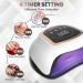 White Hawk UV Lamps for Gel Nails / 300W UV Nail Lamp with 72 Beads Large LED Display Auto Sensor and 4 Timer Settings for Fingernails and Toenails/UV Nail Lamp for Home and Salon Use - Buy Online on GoSupps.com