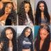 30 Inch Water Wave Lace Front Wig Human Hair 13x4 | 180% Density Wet & Wavy Pre Plucked Wig for Black Women - Buy Online on GoSupps.com
