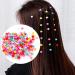 200 Mini Colorful Pearl Hair Clips - Rainbow Hair Accessories for Girls & Women | Perfect for Kids - Buy Online on GoSupps.com