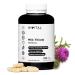 Milk Thistle 1000mg | 180 Vegetable Capsules (6 months of treatment) | With 80% Silymarin and 30% Silybin detoxifies and protects the liver improves digestion and reduces stomach pain.