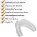 Single-Colored Mouth Protection for Kids & Teens | Durable Case Included | Ideal for School Sports & Martial Arts - Buy Online on GoSupps.com