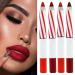 Hhseyewell Mean Girls 24 Color Velvet Lipstick Pen | Long Lasting & Non-Fading Formula | European & American Colors | Pstndw15 - One Size - Buy Online on GoSupps.com