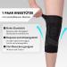 Kniebandage f r M nner & Frauen 2er Set Kniebandagen mit verstellbaren Riemen & rutschfestem Silikon ideal f r Sport Laufen Arthritis Gelenkschmerzen Schwarz M - Buy Online on GoSupps.com