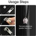 12-Piece Metal Zipper Pull Repair Set | Universal 35x10mm Zipper Trailers for Jackets Pockets Luggage & Wallets - 3 Colors - Buy Online on GoSupps.com