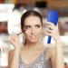 Compact Travel Makeup Mirror with Handle - 8 Piece Set of Small Handheld Hand Mirrors in Blue, Black, Red, and White - Buy Online on GoSupps.com