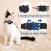 DILLYBUD 2 Pack Reflective AirTag Cat Collar Holder with Bell | Waterproof Silicone Case | Compatible with Apple AirTag | Small Pets Puppy Kitten | Solid Black Leather - Buy Online on GoSupps.com