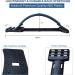 Lower Back Pain Relief: Multi-Level Lumbar Support Spine Board with Magnetic Acupressure Points - Back Stretcher for Scoliosis and Herniated Disc - Ideal for Bed, Chair, and Car - Buy Online on GoSupps.com