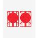 INDEPENDENT Risers Red 1/8 - Premium Skateboard Riser Pads - Buy Online on GoSupps.com