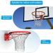 18 PATIKIL Basketball Rim: Wall/Door Mounted, Indoor/Outdoor Goal, Orange/Black - Buy Online on GoSupps.com