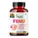 Humming Herbs Fenugreek Seed Extract Complex with Ashwagandha Shatavari Safed Musli Magnesium Zinc Vitamin D3 B6 & Folate 1512 mg per Serving 120 Capsules (60 Days)