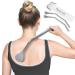 RENOOK Oversize Back Scratcher for Adults Men Women Extendable, Area Needling Eliminating Back Itching 2PCS, Flexible and Labor-Saving, 16.9'' Naturally Curved Handle, Gifts for Pregnant Women