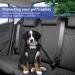 Adjustable Dog Car Seat Belt Harness Pet Safety Belt with Elastic Strap Dog Car Harness for Travel Black 20in-29in long - Buy Online on GoSupps.com