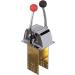 Seachoice Twin Lever Control Chrome-Plated Brass Red and Black Knobs - 8-5/16 Tall - Buy Online on GoSupps.com