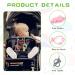Vicloon Silicone Toy Clip 3Pcs Toy Safety Straps Food Grade Silicone Pacifier Clips Sippy Cup Strap Baby Toy Anti Drop Chain Adjustable Stroller Pacifier Strap Hanging Toys(Blue/Green/Pink) - Buy Online on GoSupps.com