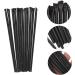 PAMINGONO 12pcs Eyeliner Brush Eye Shadow Brush Beauty Cosmetic Tool Eyeliner Smudge Brush Black 14.5x0.7x0.5cm Black - Buy Online on GoSupps.com