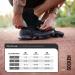 Ruixue 10 Pairs Breathable Cotton Sneakers Socks for Men & Women - Short Sports Running Tennis Hiking - Size 43-46 Black - Buy Online on GoSupps.com
