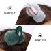 FRCOLOR Baby bunny plush clip Pompom Hair korean hair clips plush hair clip faux Felt Hair Clips decorative hair No Slip Girl Hair Pin Photo Shooting clip-on hair claw baby girl Fabric - Buy Online on GoSupps.com