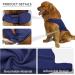 Donner Jacket for Dogs Anxiety Soothing Vest Thunder Shirt for Fear Relief XL Navy Blue (Pack of 1) - Buy Online on GoSupps.com