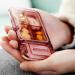 Portable 2-in-1 Pill Organizer & Cutter - BPA Free Small Pill Box for Medicine & Supplements (Black - Buy Online on GoSupps.com