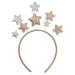 Lurrose Star Headband Christmas Star Hairband Hair Hoop Christmas Hair Accessories for Party Carnival Festival