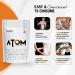 Asitis Nutrition Atom Whey Protein 1kg - USA Labdoor Certified 27g Protein Gluten-Free Digestive Enzymes Caf Latte Flavor - International Shipping Available - Buy Online on GoSupps.com