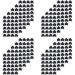 480 Pcs Photo Corners Self-Adhesive  Picture Mounting Corner Stickers Acid Free Photo Mounting Corners for DIY Scrapbooking  Memory Books  Journal  Black(20 Sheets)