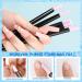 Morovan Poly Gel Slip Solution - 4OZ | Dual-Ended Nail Brush & Tools | Cuticle Revitalizer Oil | Anti-Stick Poly Extension Gel Slip Solution for DIY Nail Extensions at Home - 1 Fl Oz - Buy Online on GoSupps.com