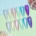 MIZHSE Glitter Gel Nail Polish Kit - 6 Shimmering Colors with Nail Pen - 7ml*6 - Soak Off UV LED Lamp Included - Buy Online on GoSupps.com