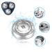 SH30 Replacement Heads for Philips Norelco Shaver - Compatible with Series 3000, 2000, 1000 - Durable Sharp Blade - Electric Razor Shaving Heads - Rotary Heads Accessories - Buy Online on GoSupps.com