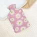 Daisy Hot Water Bottle with Plush Cover - Hand Warmer for Adults & Kids | 26.5x15.3cm - International Shipping Available - Buy Online on GoSupps.com