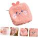 Cabilock Women's Mini Hygiene Bag - Plush Travel Bag for Menstrual Ties Diapers & Accessories | Fluffy Mint Handbag - Buy Online on GoSupps.com