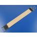 Razor Set: Wooden Handle with Gold Etching & Professional Leather Linen Strop - Premium Quality for Precision Shaving - Buy Online on GoSupps.com