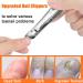 Nail Clippers for Men/Women Heavy Duty Toe Toenail Clippers for Thick Nails and Ingrown Toenail Tools 16mm Wide Mouth Professional Long Handle Finger Nail Cutter with Glass Nail File Set - Buy Online on GoSupps.com