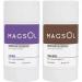 MagSol Organics Natural Deodorant for Men & Women - Lavender Scent Aluminum Free Baking Soda Free Magnesium Based 2 Pack 1.6 oz each