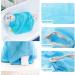 QEEQPF 1 set of pet nail scissors & cat grooming bag mesh bag for bathing nail scissors cleaning and treatment professional cat scissors small animal puppy nail scissors (blue) - Buy Online on GoSupps.com
