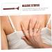 Minkissy 4-Piece Stretch Ticket Household Back Massage Device & Facial Massage Tools - Flexible Back Scratch Greeting Card - Buy Online on GoSupps.com