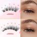 EMEDA Wispy Natural C Curl Eyelash Clusters - 84 Pcs Mix 8-16mm DIY Extensions - Super Thin Band - Ferry-1 - Buy Online on GoSupps.com