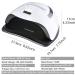 FUNSHOWCASE 160W LED UV Lamp Resin Curing Light Jewelry Casting Kit for Gel Nail Polish - 4 Timer Settings, Auto Sensor - Buy Online on GoSupps.com