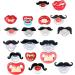 Greattangle Silicone Baby Pacifier - Funny Rabbit & Beard Design | Cute Baby Accessories for Teething Relief - Buy Online on GoSupps.com