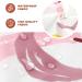 Discoball Waterproof Baby Bib with Sleeves & Silicone Pocket - Pink, 6 Months to 3 Years - Buy Online on GoSupps.com