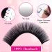 D Curl 0.05 Easy Fan Lashes 15-20mm Mixed Length Russian Eyelashes - Natural Look Self Fanning Eye Lashes Extensions - Buy Online on GoSupps.com