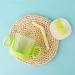 Nohlerlife Baby Training Cup | 300ml Green Free-Flow Sippy Cup with Lid and Straw - Buy Online on GoSupps.com