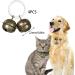 DARENYI 4 Pcs Dog Cat Collar Bells Pet Tracker Brass Bell Dog Tracker Metal Bells Small Bells for Pet Collars Anti-Lost Training Bells - Buy Online on GoSupps.com