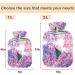 Buy Naanle Hot Water Bottle 2L - Transparent Floral Design for Pain Relief & Therapy - Buy Online on GoSupps.com