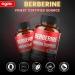 Premium Berberine Supplement 25600mg with Milk Thistle, Ashwagandha, Turmeric - 120 Capsules - Immune, Cardio, Gut support - Buy Online on GoSupps.com
